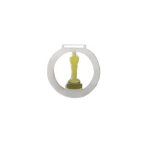 OSCAR PLEXIGLASS MEDAL 7.5CM