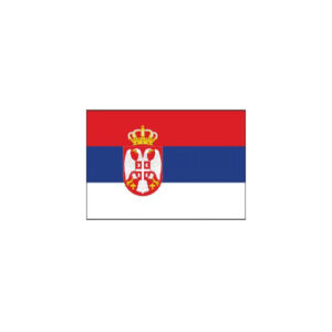 SERBIA FLAG 150X100CM HERO QUALITY