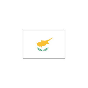 BUDGET CYPRUS FLAG 150X90CM