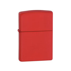 ZIPPO LIGHTER IN RED MATTE