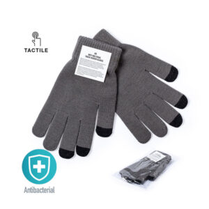GREY ANTIBACTERIAL GLOVES
