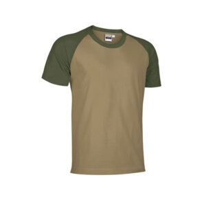 KAMEL BROWN TWO TONE T-SHIRT