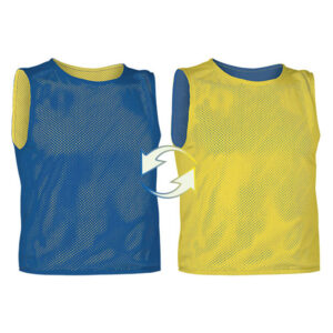 REVERSIBLE SPORT BIB BLUE/YELLOW