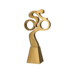 CYCLING FIGURE TROPHY AWARD 23CM