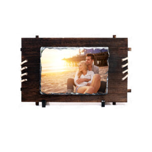 SLATE ON A WOODEN FRAME 18CMX26CM - SBBH39