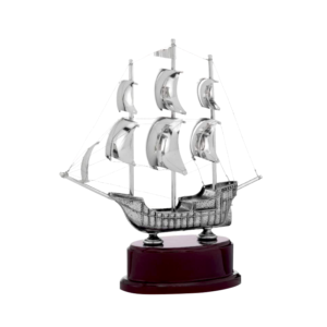 MEDIUM SILVER PLATED SHIP (OUTLET)